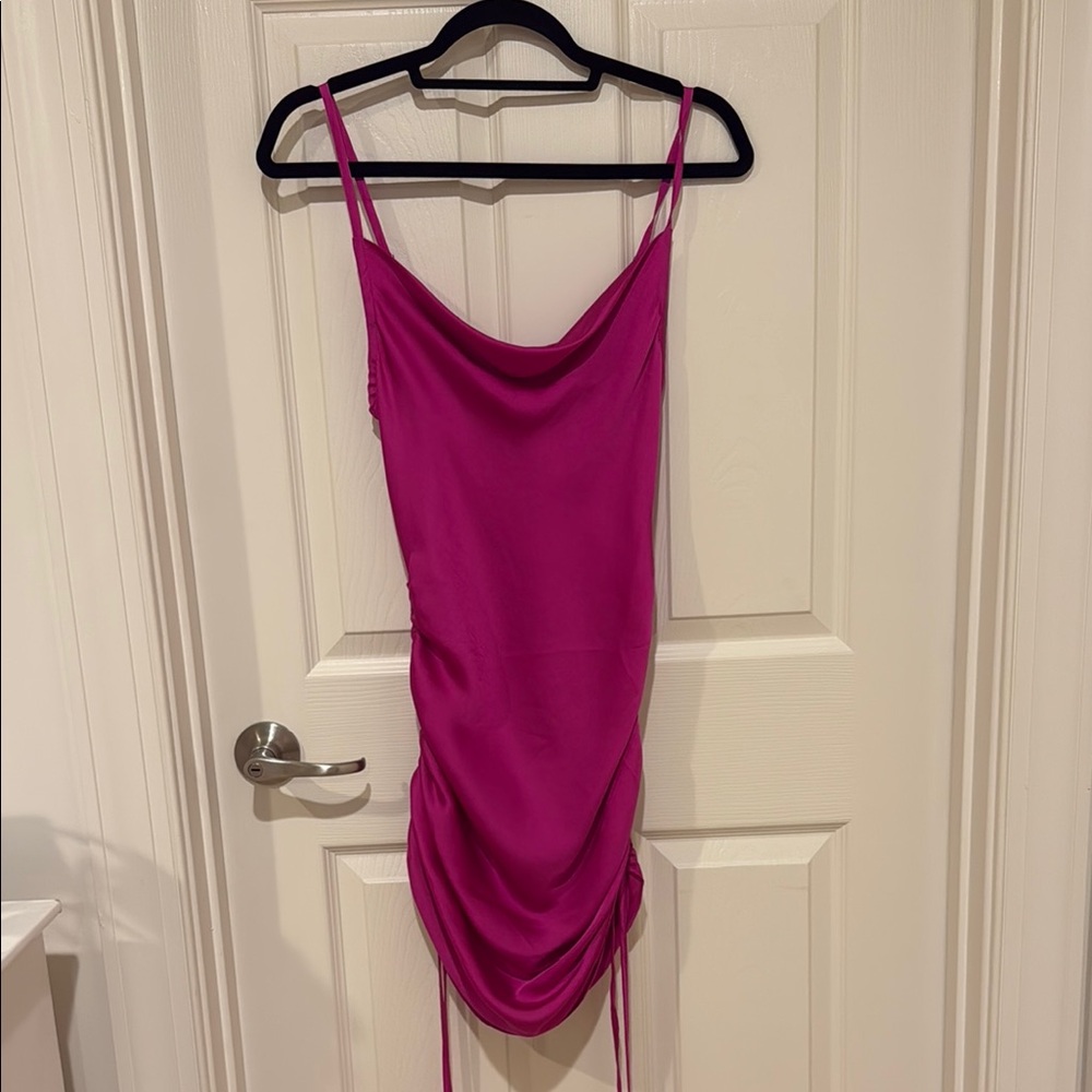 1. State Pink Draped Dress